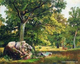 Solig dag i skogen. Ekar Solig dag i skogen. Ekar