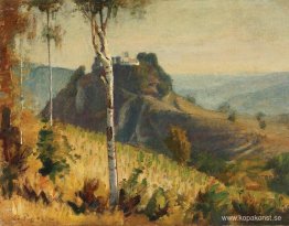 Landskap med fäste Landskap med fäste