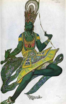 Le dieu bleu Nijinsky i titelrollen Le dieu bleu Nijinsky i titelrollen
