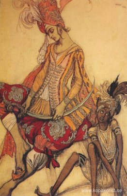 Den törnande östernprinsen och hans sida Den törnande östernprinsen och hans sida