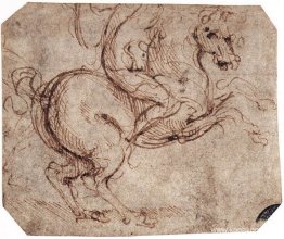 Studie av en ryttare Studie av en ryttare