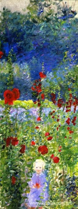 Barn i en Gerden, Giverny Barn i en Gerden, Giverny