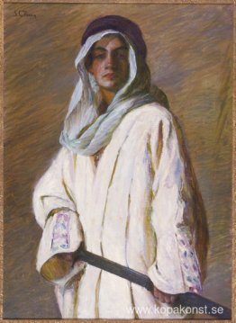 Porträtt av Kahlil Gibran Porträtt av Kahlil Gibran