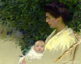 Mamma och bebis (Alice Grew och Anita) Mamma och bebis (Alice Grew och Anita)