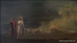 Dante och Vergilius i helvetet Dante och Vergilius i helvetet