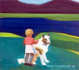 Flicka med Blaze Flicka med Blaze