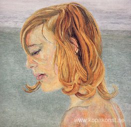 Flicka vid havet Flicka vid havet