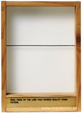 Real Edge of the Line som skiljer verklighet från fiktion Real Edge of the Line som skiljer verklighet från fiktion