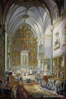 Ferdinand VII svär in som prins av Asturien Ferdinand VII svär in som prins av Asturien