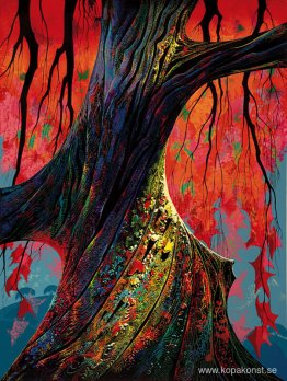 Eldrött och guld Eldrött och guld