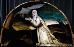 Saint Catherine tar emot Stigmata Saint Catherine tar emot Stigmata