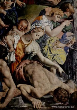 Moses slår vatten från väggstenarna Moses slår vatten från väggstenarna