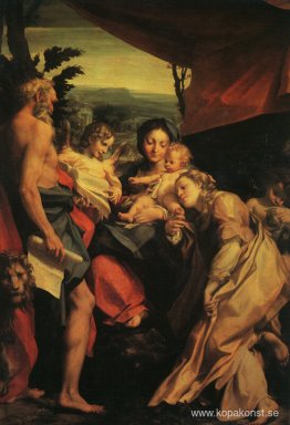 Madonna med St. Jerome (Dagen) Madonna med St. Jerome (Dagen)