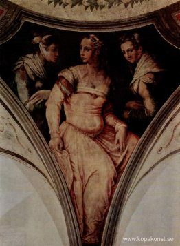 Porträtt av Nicolosa Bacci och adelsdamen från Arezzo Porträtt av Nicolosa Bacci och adelsdamen från Arezzo