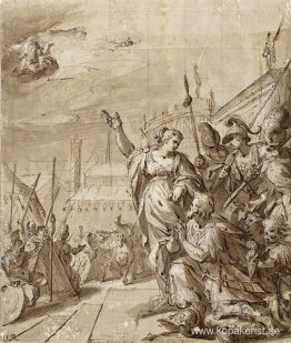 Augustus och den tiburtinska sibylla Augustus och den tiburtinska sibylla