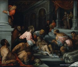 Kristus helar den lame mannen Kristus helar den lame mannen