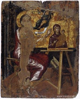 St Luke målar Jungfrun St Luke målar Jungfrun