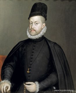 Porträtt av Philipp II av Spanien Porträtt av Philipp II av Spanien