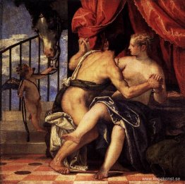 Venus och Mars med Amor och en häst Venus och Mars med Amor och en häst