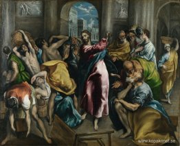 Kristus driver köpmännen från templet Kristus driver köpmännen från templet