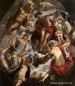 Apollo (möjligen Hymen) kröner en poet och ger honom en make Apollo (möjligen Hymen) kröner en poet och ger honom en make