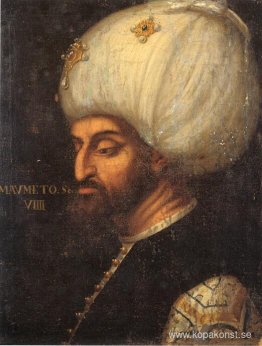 Porträtt av Mehmed II Porträtt av Mehmed II