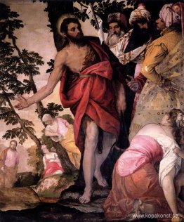 Johannes Döparen predikar Johannes Döparen predikar