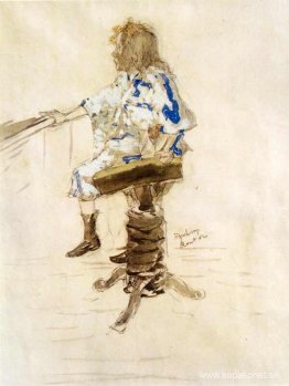 Porträtt av Yvonne Duchamp Porträtt av Yvonne Duchamp