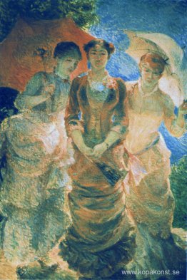 Tre damer med parasoll (aka Three Graces) Tre damer med parasoll (aka Three Graces)