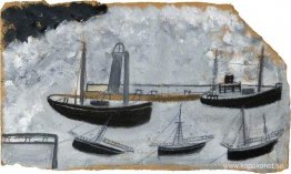 Fartyg i hamnen Fartyg i hamnen