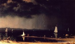 Åskväder på Narragansett Bay Åskväder på Narragansett Bay