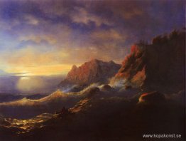 Storm. Solnedgång Storm. Solnedgång