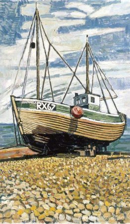 Fiskebåt på Dungeness, 'RX67' Fiskebåt på Dungeness, 'RX67'