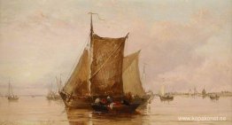 En pråm på Texel En pråm på Texel