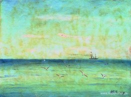 Landskap med måsar Landskap med måsar