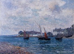 Återinträde i hamnen i Douarnenez (Finistere) Återinträde i hamnen i Douarnenez (Finistere)