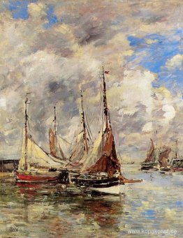 Trouville. Jettys högvatten. Trouville. Jettys högvatten.