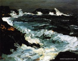 Rough Seas nära Lobster Point Rough Seas nära Lobster Point