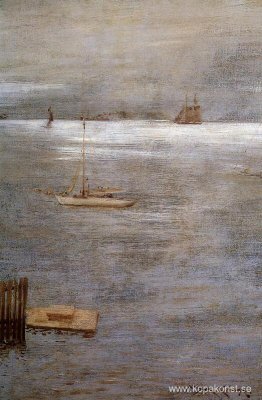 Segelbåt vid Anchor Segelbåt vid Anchor