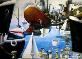 Båtar vid Williamstown Båtar vid Williamstown