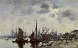 Bordeaux, Bacalan, Utsikt från kajen Bordeaux, Bacalan, Utsikt från kajen