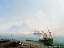 Neapelbukten på morgonen Neapelbukten på morgonen