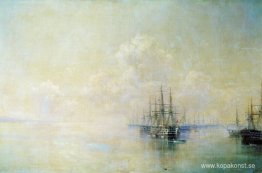 Svartahavsflottans skvadron innan de gick på räd till Sevastopol Svartahavsflottans skvadron innan de gick på räd till Sevastopol