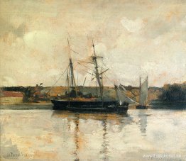 Segelbåtar, Dieppe hamn Segelbåtar, Dieppe hamn