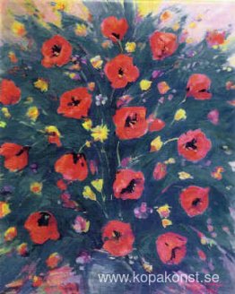 Stilleben med vallmo Stilleben med vallmo