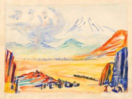 Ararat, en studie för "Armenien" Ararat, en studie för "Armenien"