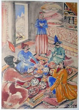 Illustration till "Armeniska folksagor" Illustration till "Armeniska folksagor"