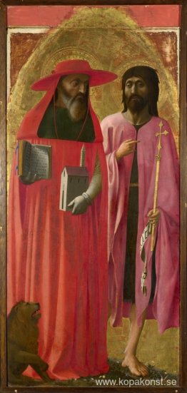 St Hieronymus och Johannes Döparen St Hieronymus och Johannes Döparen