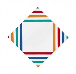 Fyra identiska färggrupper i det vita fältet Fyra identiska färggrupper i det vita fältet