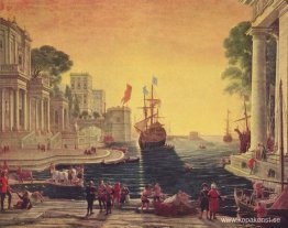 Ulysses återlämnar Chryseis till sin far Ulysses återlämnar Chryseis till sin far
